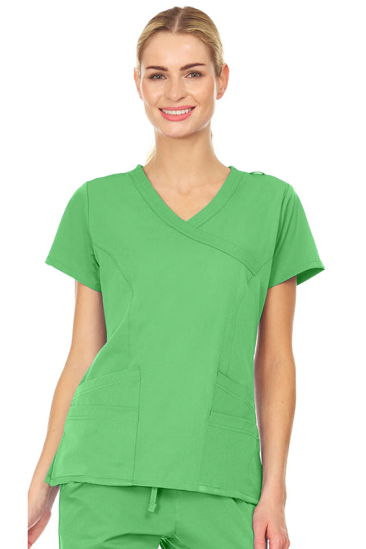 Women's Mock Wrap Top